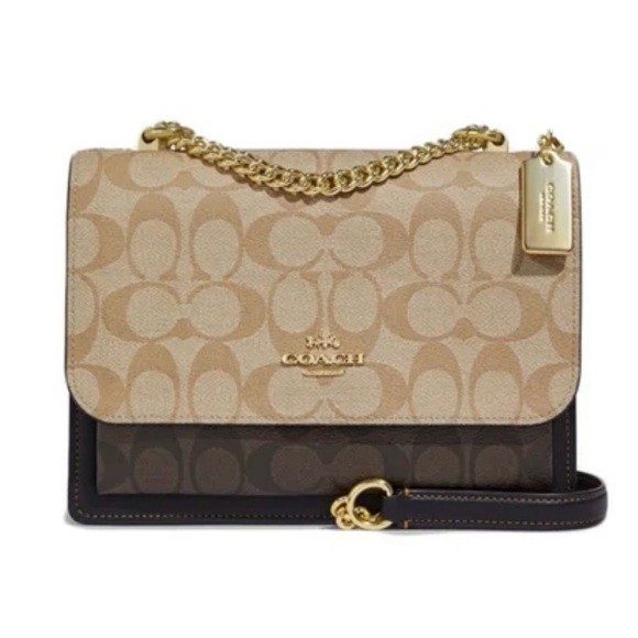 NWT Coach Klare Crossbody IM/Lt Khaki/Brown Multi - Picture 1 of 16